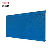Metalen gevelpanelen decoratief blauw gips